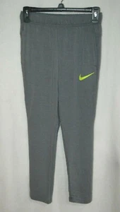 Nike Dry Boy's Hyperdry LT Wolf Grey/Volt Training Pants (AT3075-065) Size M NWT - Picture 1 of 4