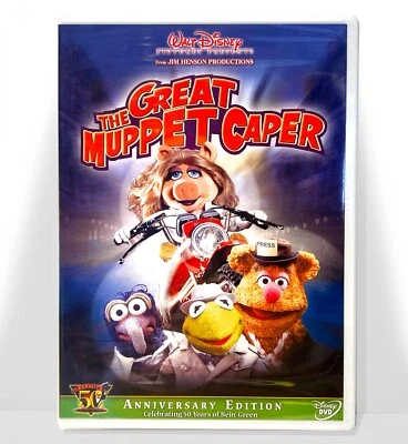 The Great Muppet Caper (DVD, 1981, 50th Anniv. Ed) Brand New !    Jim Hensen - Image 1 of 3