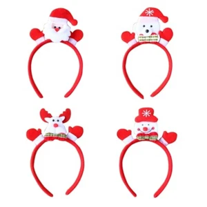 Christmas Decoration LED Reindeer Hairhoop Light Up Party Headband Stage Props - Picture 1 of 13
