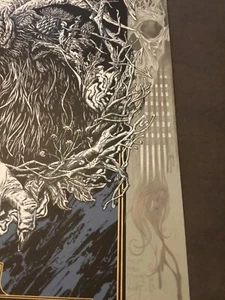 Mastodon Poster Atlanta 2021 Romano AP SN 6 of 17 Original Art Doodle Tool Emek - Picture 1 of 12