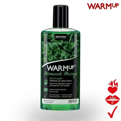 WARMup Olio da Massaggio Riscaldante con Profumo alla Menta 150 ml Oil Massage - Immagine 1 di 2