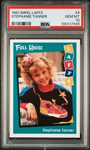 1991 IMPEL LAFFS 9 STEPHANIE TANNER PSA 10 GEM MINT - Picture 1 of 2