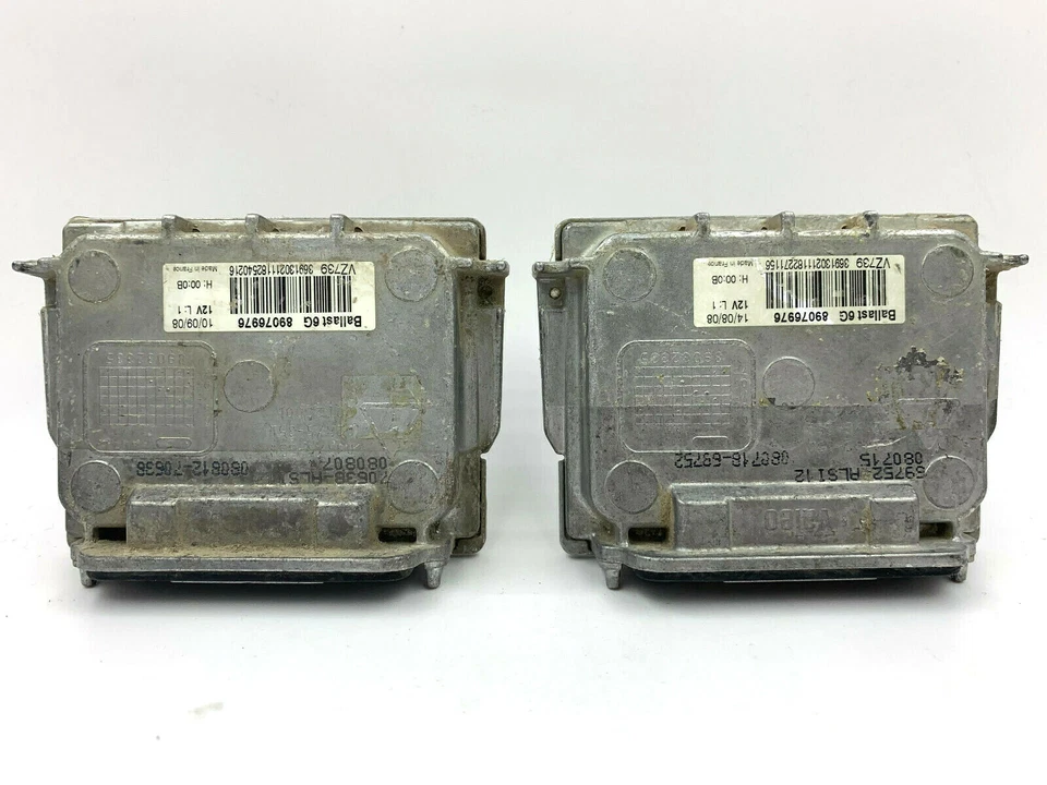 2x OEM 08-13 Jeep Grand Cherokee Commander Xenón HID Faro Balastro Foto 1 de 3