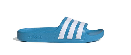 Adidas Duramo scarpe da piscina slide ragazzo blu taglia UK C10 US 10k *REFSSS286