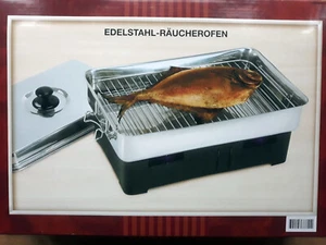 Edelstahl-Räucherofen Tischräucherofen (neu, ungeöffnete OVP) - Bild 1 von 4
