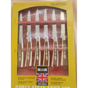 Juego de 6 cuchillos para carne Regent Sheffield - Imagen 1 de 6