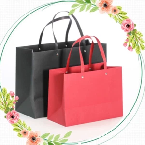 100 Christmas Wedding Festival Gift Bags Lunch Business Boutique Baby Shower Bag - Picture 1 of 9