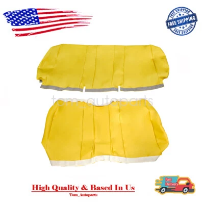 New Seat Cover Fits John Deere Gator Bench XUV HPX 625i 825i 855D 855D S4 Yellow Foto 1 de 4