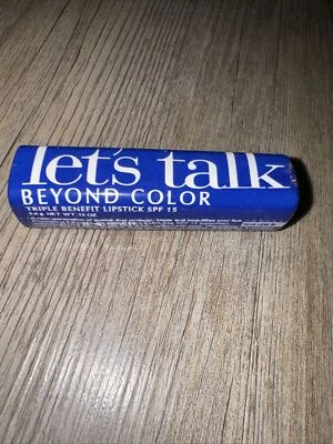Rare Avon Let’s Talk Triple Benefit Lipstick Spf 15 Terra-Cotta Sealed ￼ Rare - Image 1 of 4