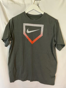 Nike T-Shirt "The Nike Tee" Youth XL Crew Neck Dri-Fit Short Sleeve Gray - Picture 1 of 4