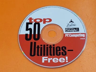 ⭐️⭐️⭐️⭐️⭐️American Online Top 50 Utilities - Free! Digital Concepts PC Computing - Image 1 of 2