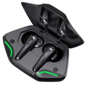 TWS BLUETOOTH KOPFHÖRER 5.2 WIRELESS MIT EXTRA TIEFEN BÄSSEN SCHWARZ - Bild 1 von 16