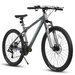 26“ High Carbon Steel Mountain Bike with Dual Disc Brakes 21-Speed A26251 Blue - Picture 1 of 8
