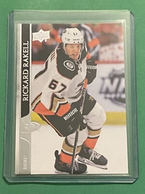 20-21 2020-21 Upper Deck Rickard Rakell #5- Anaheim Ducks - Image 1 of 2