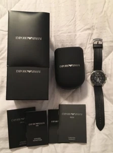 Vintage EMPORIO ARMANI WATCH Original Box etc *RARE* New Battery! - Picture 1 of 10