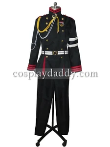 Owari no Serafu Seraph of the End Shinya Hiragi Uniform Suit Cosplay Costume - Picture 1 of 8