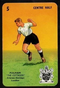 RARE Football Playing Card - Fulham 1964-5 - Picture 1 of 4