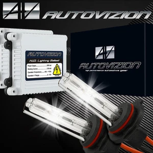 9006 9007 HID XENON KIT Headlight Conversion Slim Ballast H11 H4 White 6000k 6k - Picture 1 of 11