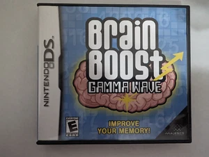 Nintendo DS Brain Boost Gamma Wave - Complete in Box w/ Manual - Picture 1 of 4