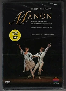 DVD (SEALED) MASSENET KENNETH MACMILLAN MANON PENNEY DOWELL ROYAL BALLET - Foto 1 di 3