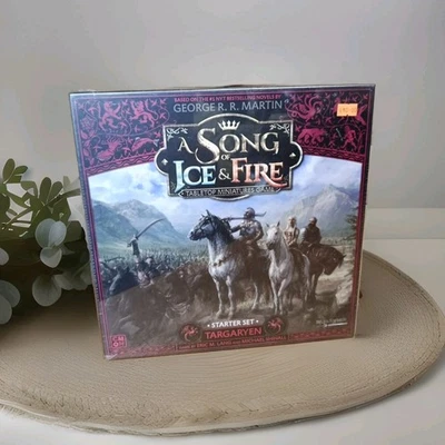 NEW - The Song of Fire and Ice: Tabletop Miniatures Game Targaryen Starter Set - Image 1 of 4