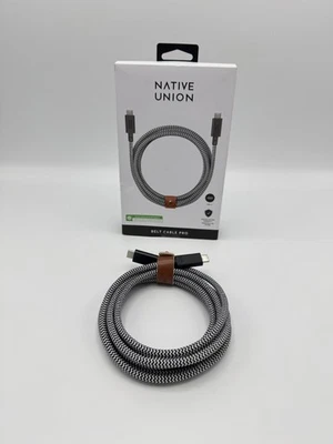 NEW Native Union - 10' External Video Adapter (USB-C to HDMI cable) - Zebra - Image 1 of 4