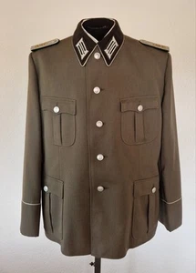 DDR NVA Parade Uniformjacke mit schwarzem Kragen 60er Jahre Größe 44 48 52 56 60 - Bild 1 von 2