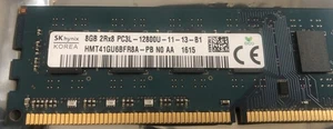 Memoria RAM SK HYNIX HMT41GU6BFR8A-PB N0 AA 8 GB 2Rx8 PC3L-12800-11-13-B1 - Imagen 1 de 2
