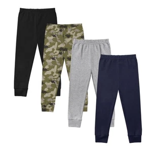 Baby and Toddler Boys 4-Pack Cotton Pants Camo 3T - Picture 1 of 6