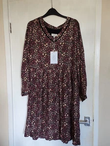 Women's Laura Ashley Archive Floral Dress Size 14 New - Picture 1 of 5