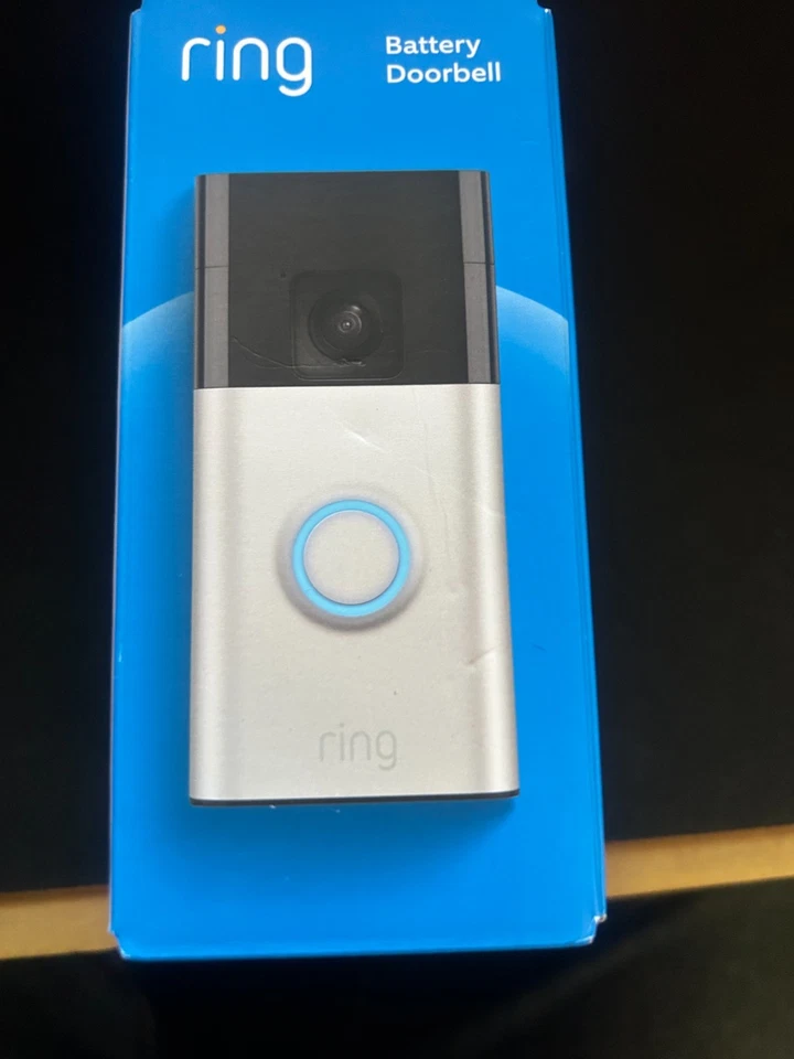 NUEVO Timbre Video Batería Inalámbrico Ring 1080p - Níquel Satinado Foto 1 de 1
