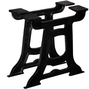 Table Legs Metal Base Desk Legs for Workbench Dining Table Cast Iron vidaXL - Picture 1 of 47