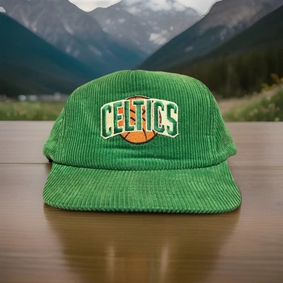 Boston Celtics Pana Universal Industries SnapBack Sombrero Verde Usado Años 80 NBA Foto 1 de 3