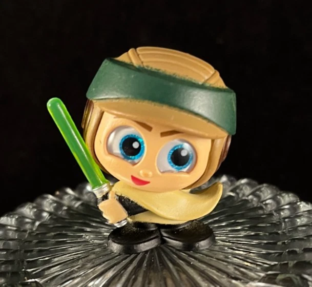 Star Wars Doorables - Ewok Village - Ewok - Blue Hood - Fuzzy - Disney