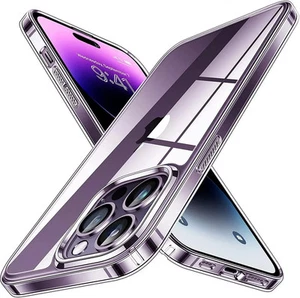 Hülle für iPhone 13 Pro Max 11 12 XR X 7 8 SE Klar Stoßfest Cover Gel Silikon - Bild 1 von 12