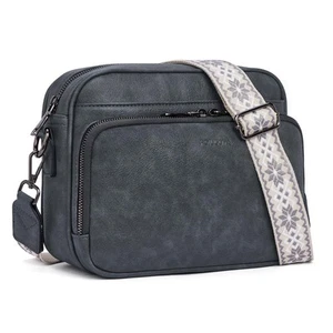 Crossbody Purses for Women Trendy,Vegan Leather Medium Crossbody Bag,Women's ... - Picture 1 of 7