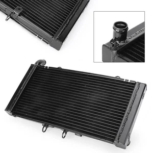 1x Motorcycle Cooling Cooler Radiator Aluminum Fit Honda CB1300 2003-2010 Black - Picture 1 of 10