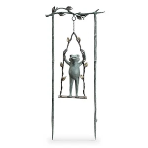 SPI Daredevil Frog on Swing Garden - Picture 1 of 1