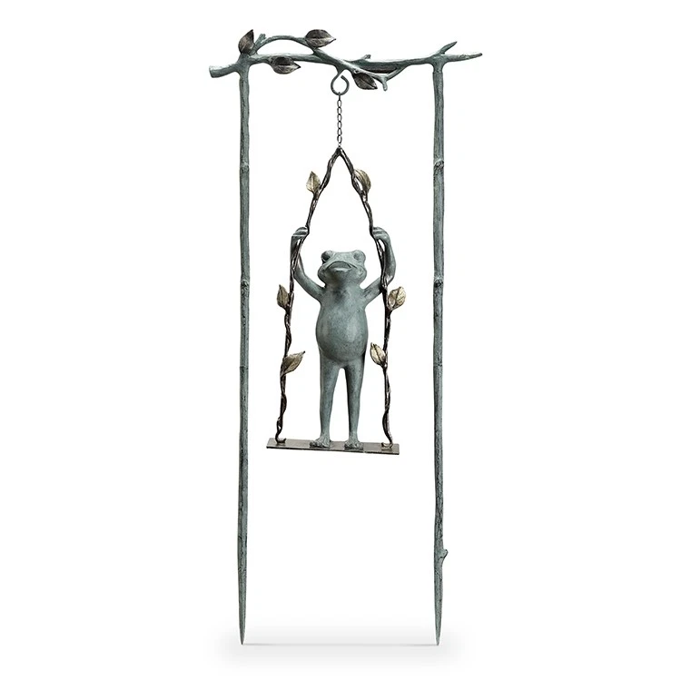 SPI Daredevil Frog on Swing Garden - Image 1 of 1