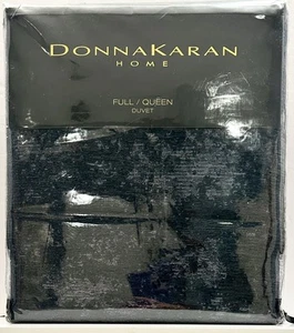Donna Karan Home Sapphire Collection FULL/QUEEN Duvet Cover Indigo Brand New! - Picture 1 of 9