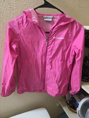 Size Small Girls Columbia Windbreaker Jacket - Image 1 of 4