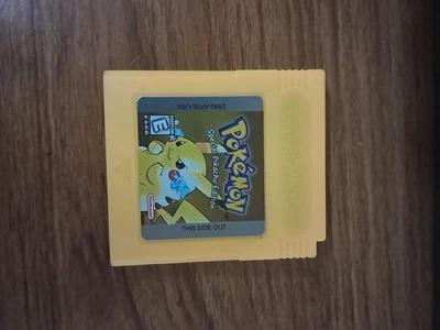 Pokémon Yellow Version Special Pikachu Edition (Nintendo Game Boy, 1999) Tested - Image 1 of 4