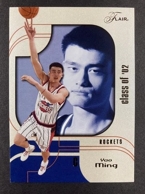 2002-03 Flair Class of '02 /1750 Yao Ming #91 Rookie RC HOF - Image 1 of 2