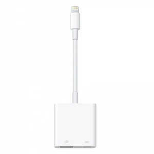Adattatore fotocamera Apple Lightning a USB 3 bianco originale nuovo - Photo 1/5