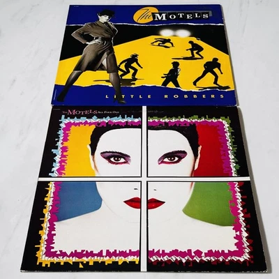 The Motels - Lot of 2 LP Records - All Four One - Little Robbers Foto 1 de 4