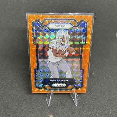 2024 Panini Prizm Draft Picks Orange Finite Prizm #93 Tony pollard   /39 - Image 1 of 3