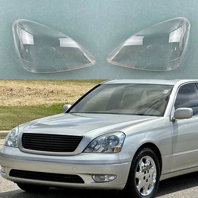 For Lexus LS430 2001-2003 Headlight Lens Cover Shell Lampshade + Seal Glue - Изображение 1 из 4