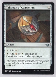 1x Talisman of Conviction - Modern Horizons - Near Mint - Bild 1 von 1