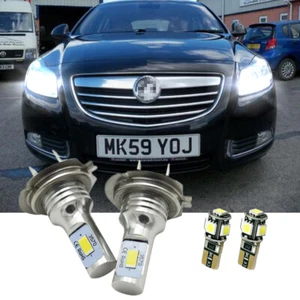 For Vauxhall Insignia Led Headlight Side Light Bulbs 2008-2017 Xenon White 12v - Picture 1 of 12