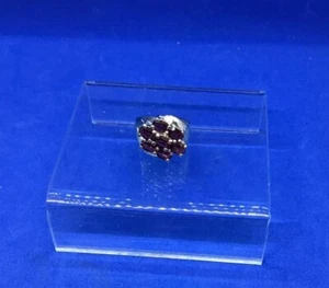 Anillo amatista plata esterlina ADI vintage Tailandia talla 4,5 - Imagen 1 de 5